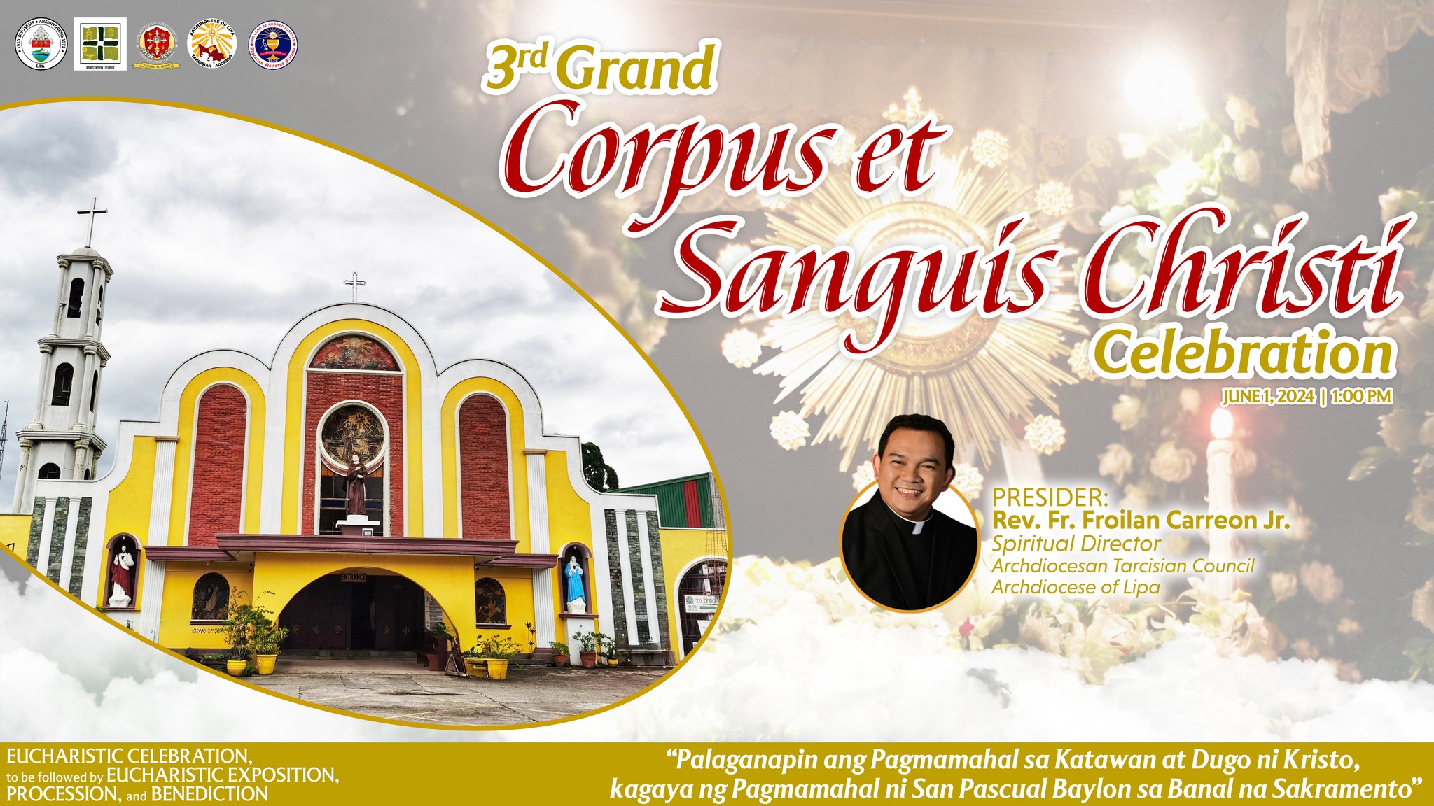 3rd Grand Corpus Christi Celebration