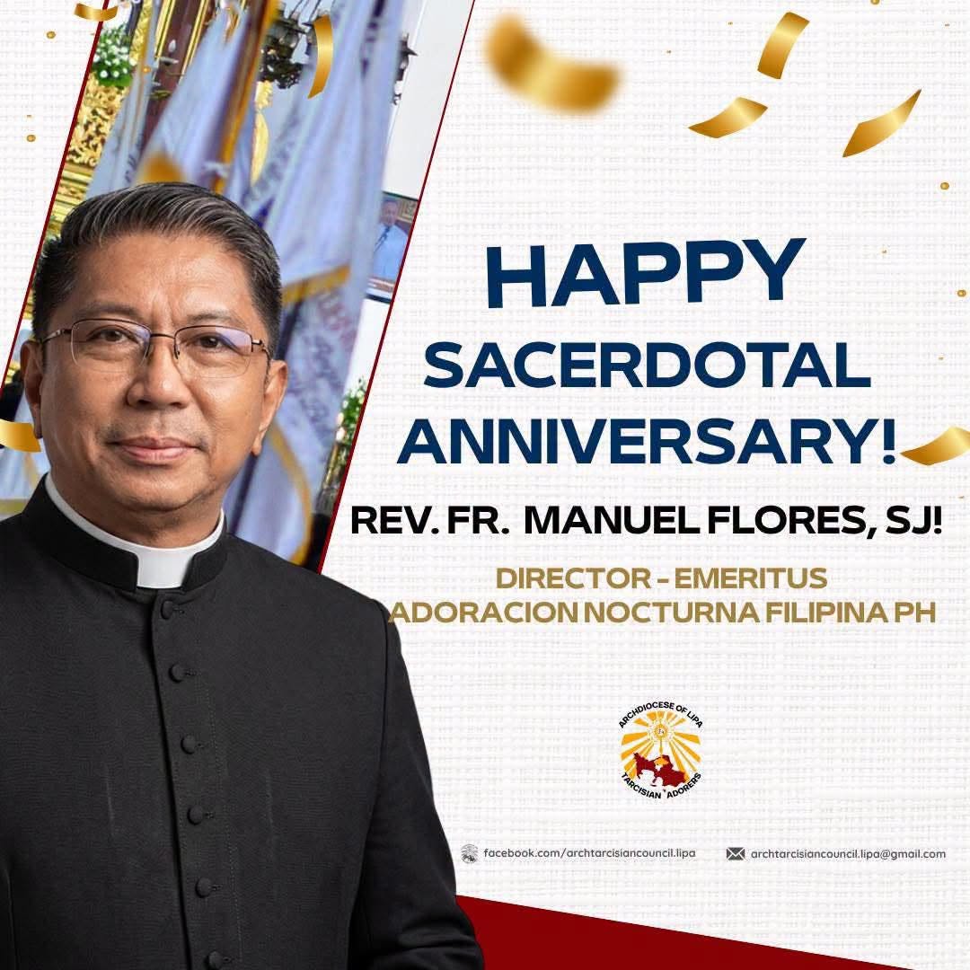 Sacredotal Anniversary Fr. Manny